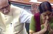 Sushma hits back at Cong, targets Rajiv Gandhi
